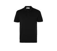 SELECTED Poloshirt SLHBERG negro | XXL