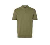 SELECTED Poloshirt SLHBERG oliva | L