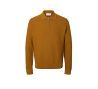 SELECTED Poloshirt SLHCRAN marrón | XL