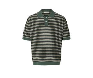 SELECTED Poloshirt SLHDANE verde oscuro | M