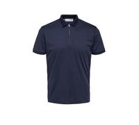 SELECTED Poloshirt SLHFAVE azul oscuro | XXL