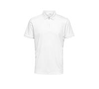 SELECTED Poloshirt SLHFAVE blanco | L
