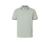 SELECTED Poloshirt SLHSLIM-ATLAS verde | XL