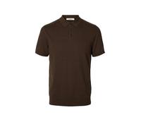 SELECTED Poloshirt SLMBERG marrón | XL