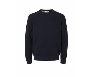SELECTED Pullover SLHROSS azul oscuro | L