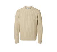 SELECTED Pullover SLHTOM beige | XL