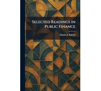 Selected Readings in Public Finance