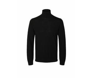 SELECTED Rollkragenpullover SLHTRAY negro | M