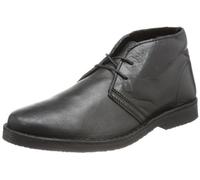 SELECTED Sel Leon Leather C - Botines Desert de Cuero Hombre, Color Negro, Talla 42
