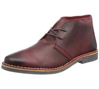 SELECTED Sel Leon Leather C - Botines desert de cuero hombre, color rojo, talla 43