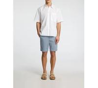 Selected Selected - Bermuda lino vestir hombre corte regular fit. Azul claro Talla S