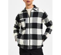 Selected Sobrecamisa de hombre cierre con cremallera. Gris oscuro M