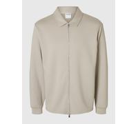 SELETED HOMME Slhemanuel Soft Full Zip Sweat Noos Chaqueta Swetahsir, Pure Cashmere, M para Hombre