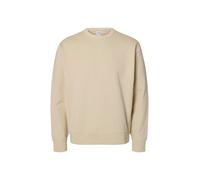 SELECTED Sudadera 'SLHLUKE' crema S crema