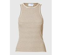 SELECTED Top 'ANNA' beige / negro M beige / negro