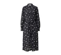 SELECTED Vestido camisero 'WALDA' negro / blanco 36 EUR