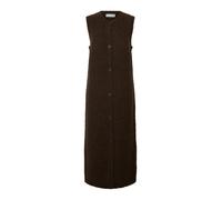 SELECTED Vestido de punto 'SLFLelou' marrón oscuro M marrón oscuro
