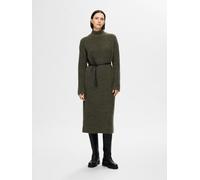 SELECTED FEMME Vestido de punto verde, Talla XL