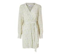 SELECTED Vestido 'MINNA-ALVA' beige / azul claro / verde 42 beige / azul claro / verde