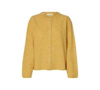 SELECTED WOMEN Slflulu New LS Knit Cardigan Noos, Ocre, S para Mujer