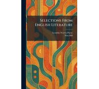 Selections From English Literature