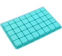 Selecto Bake 40 Cavidades Molde Cuadrado de Silicona Molde de Chocolate Molde para Hornear Pasteles Moldes Dulces Bandeja de Cubitos de Hielo para Hacer Chocolate Bandeja de Cubitos de Hielo