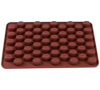 Selecto Bake 55 Mini molde de silicona para granos de café, utensilios para hornear, chocolate, pastelería, decoración, hielo, caramelo, mantequilla, gelatina, molde casero