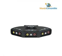 Selector Av 3 Salidas Rca - 1 Entrada Tv Rca