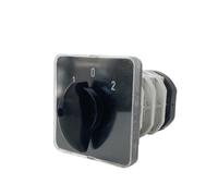 Selector de cambio YMZ12-32/3, 32 A, 3 polos, posiciones, contacto plateado, transferencia manual, interruptor leva giratorio encendido/apagado/encendido LW31(1-0-2)