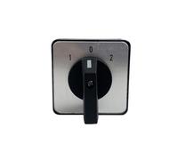 Selector de control circuito potencia dual tipo riel 32A 660V LW26-32/2 Interruptor leva giratoria bipolar(MOA)