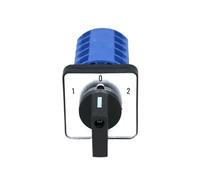 Selector de leva eléctrico de 5 fases SZW26/LW26-25, 3 posiciones, 20 terminales, 660 V, 25 A, panel de 48 x 48 mm