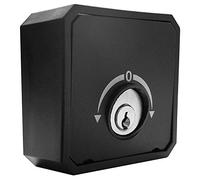 Selector de llave de exterior universal con doble contacto 4 faston y 2 llaves tipo Meroni numeradas para puertas cerradas, etc.