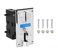 Selector de monedas de monedas electrónicas avanzadas Selector Aceptor Receptor de monedas de token de alta precisión para juegos de plástico Panel de plata de aleación de