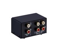 Selector de señal de fuente 2 en 1, conmutador, altavoz, fuente, sin pérdidas, interfaz