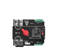 Selector eléctrico de transferencia automática de doble alimentación for carril trifásico 2P3P4P 63A 100A 125A 230V TOQ7(4P L N 220V-230V,100A)