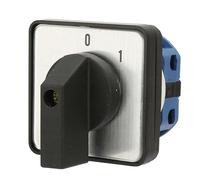 Selector giratorio de leva universal LW26-20A 220V - 4 terminales 2 posiciones 0-1 interruptor inversor TopHomer