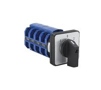 Selector giratorio de leva universal LW26-32A 380V - 16 terminales 3 posiciones 1-0-2 interruptor inversor TopHomer