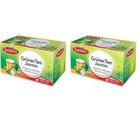 Selen Té verde jazmín, 20 bolsitas de té envasadas individualmente 40 g (Paquete de 2)