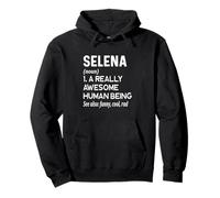 Selena Name - Definición de Nombre Divertido - Diccionario de Nombres Sudadera con Capucha