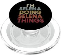 Selena Name Selena Personalized Name First Given PopSockets PopGrip para MagSafe