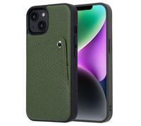 Selencia Riva Back Cover con tarjetero Apple iPhone 14 / 13 - Sage Green