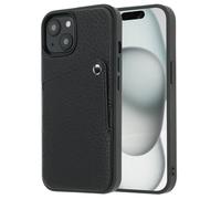 Selencia Riva Back Cover con tarjetero Apple iPhone 15 - Negro