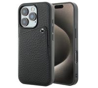 Selencia Riva Back Cover con tarjetero Apple iPhone 15 Pro - Negro