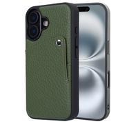 Selencia Riva Back Cover con tarjetero Apple iPhone 16 - Sage Green