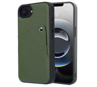 Selencia Riva Back Cover con tarjetero Apple iPhone 17e / 16e - Sage Green