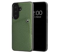 Selencia Riva Back Cover con tarjetero Samsung Galaxy A57 (5G) - Sage Green