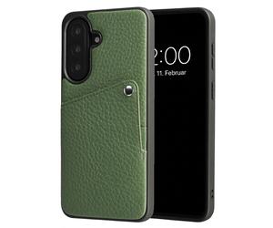 Selencia Riva Back Cover con tarjetero Samsung Galaxy A57 (5G) - Sage Green
