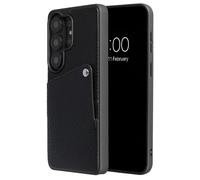Selencia Riva Back Cover con tarjetero Samsung Galaxy S26 Ultra - Negro