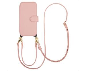 Selencia Riva Bookcase con MagSafe y muñequera Apple iPhone 17 - Old Pink