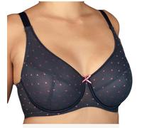 Selene 4470-AMINA-D-MARINO-90 - Amina Sujetador Copa D Mujer Color: Marino Talla: 90